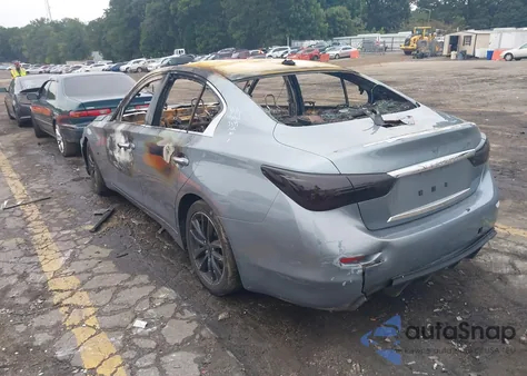 2015 Infiniti Q50 Premium/Sport из США, поврежденный, VIN JN1BV7AP1FM334458